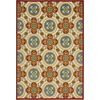 image:imageNourison Home Aloha Multicolor 6 x 9 Area Rug  Easy Clean Non Shedding Bed Room Living Room Dining Room Kitchen 6 x 9RedMulti