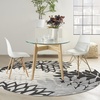 image:imageNourison Home Aloha Natural 3 x 5 Area Rug  Easy Clean Non Shedding Bed Room Living Room Dining Room Kitchen 3 x 5Black White