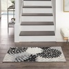 image:imageNourison Home Aloha Natural 3 x 5 Area Rug  Easy Clean Non Shedding Bed Room Living Room Dining Room Kitchen 3 x 5Black White