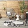 image:imageNourison Home Aloha Natural 3 x 5 Area Rug  Easy Clean Non Shedding Bed Room Living Room Dining Room Kitchen 3 x 5Black White