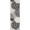 image:imageNourison Home Aloha Natural 3 x 5 Area Rug  Easy Clean Non Shedding Bed Room Living Room Dining Room Kitchen 3 x 5Black White