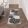 image:imageNourison Home Aloha Natural 3 x 5 Area Rug  Easy Clean Non Shedding Bed Room Living Room Dining Room Kitchen 3 x 5Black White
