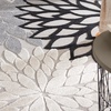 image:imageNourison Home Aloha Natural 3 x 5 Area Rug  Easy Clean Non Shedding Bed Room Living Room Dining Room Kitchen 3 x 5Black White
