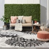 image:imageNourison Home Aloha Natural 3 x 5 Area Rug  Easy Clean Non Shedding Bed Room Living Room Dining Room Kitchen 3 x 5Black White