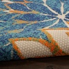 image:imageNourison Home Aloha Natural 3 x 5 Area Rug  Easy Clean Non Shedding Bed Room Living Room Dining Room Kitchen 3 x 5Blue Green