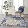 image:imageNourison Home Aloha Natural 3 x 5 Area Rug  Easy Clean Non Shedding Bed Room Living Room Dining Room Kitchen 3 x 5Blue Multicolor