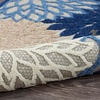 image:imageNourison Home Aloha Natural 3 x 5 Area Rug  Easy Clean Non Shedding Bed Room Living Room Dining Room Kitchen 3 x 5Blue Multicolor