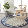 image:imageNourison Home Aloha Natural 3 x 5 Area Rug  Easy Clean Non Shedding Bed Room Living Room Dining Room Kitchen 3 x 5Blue Multicolor
