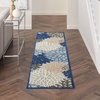 image:imageNourison Home Aloha Natural 3 x 5 Area Rug  Easy Clean Non Shedding Bed Room Living Room Dining Room Kitchen 3 x 5Blue Multicolor