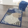 image:imageNourison Home Aloha Natural 3 x 5 Area Rug  Easy Clean Non Shedding Bed Room Living Room Dining Room Kitchen 3 x 5Blue Multicolor