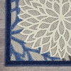 image:imageNourison Home Aloha Natural 3 x 5 Area Rug  Easy Clean Non Shedding Bed Room Living Room Dining Room Kitchen 3 x 5Blue Multicolor