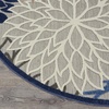 image:imageNourison Home Aloha Natural 3 x 5 Area Rug  Easy Clean Non Shedding Bed Room Living Room Dining Room Kitchen 3 x 5Blue Multicolor