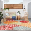 image:imageNourison Home Aloha Natural 3 x 5 Area Rug  Easy Clean Non Shedding Bed Room Living Room Dining Room Kitchen 3 x 5Green
