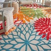 image:imageNourison Home Aloha Natural 3 x 5 Area Rug  Easy Clean Non Shedding Bed Room Living Room Dining Room Kitchen 3 x 5Green