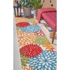 image:imageNourison Home Aloha Natural 3 x 5 Area Rug  Easy Clean Non Shedding Bed Room Living Room Dining Room Kitchen 3 x 5Green