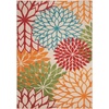image:imageNourison Home Aloha Natural 3 x 5 Area Rug  Easy Clean Non Shedding Bed Room Living Room Dining Room Kitchen 3 x 5Green