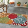image:imageNourison Home Aloha Natural 3 x 5 Area Rug  Easy Clean Non Shedding Bed Room Living Room Dining Room Kitchen 3 x 5Green