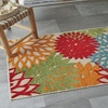 image:imageNourison Home Aloha Natural 3 x 5 Area Rug  Easy Clean Non Shedding Bed Room Living Room Dining Room Kitchen 3 x 5Green