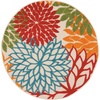 image:imageNourison Home Aloha Natural 3 x 5 Area Rug  Easy Clean Non Shedding Bed Room Living Room Dining Room Kitchen 3 x 5Green