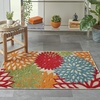 image:imageNourison Home Aloha Natural 3 x 5 Area Rug  Easy Clean Non Shedding Bed Room Living Room Dining Room Kitchen 3 x 5Green