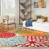 image:imageNourison Home Aloha Natural 3 x 5 Area Rug  Easy Clean Non Shedding Bed Room Living Room Dining Room Kitchen 3 x 5Green