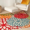 image:imageNourison Home Aloha Natural 3 x 5 Area Rug  Easy Clean Non Shedding Bed Room Living Room Dining Room Kitchen 3 x 5Green