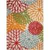 image:imageNourison Home Aloha Natural 3 x 5 Area Rug  Easy Clean Non Shedding Bed Room Living Room Dining Room Kitchen 3 x 5Green