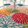 image:imageNourison Home Aloha Natural 3 x 5 Area Rug  Easy Clean Non Shedding Bed Room Living Room Dining Room Kitchen 3 x 5Green
