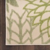 image:imageNourison Home Aloha Natural 3 x 5 Area Rug  Easy Clean Non Shedding Bed Room Living Room Dining Room Kitchen 3 x 5Ivory Green