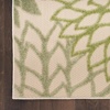 image:imageNourison Home Aloha Natural 3 x 5 Area Rug  Easy Clean Non Shedding Bed Room Living Room Dining Room Kitchen 3 x 5Ivory Green
