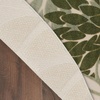 image:imageNourison Home Aloha Natural 3 x 5 Area Rug  Easy Clean Non Shedding Bed Room Living Room Dining Room Kitchen 3 x 5Ivory Green