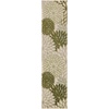 image:imageNourison Home Aloha Natural 3 x 5 Area Rug  Easy Clean Non Shedding Bed Room Living Room Dining Room Kitchen 3 x 5Ivory Green