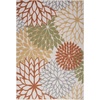 image:imageNourison Home Aloha Natural 3 x 5 Area Rug  Easy Clean Non Shedding Bed Room Living Room Dining Room Kitchen 3 x 5Ivory Multicolor