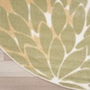 image:imageNourison Home Aloha Natural 3 x 5 Area Rug  Easy Clean Non Shedding Bed Room Living Room Dining Room Kitchen 3 x 5Ivory Multicolor