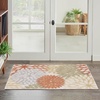 image:imageNourison Home Aloha Natural 3 x 5 Area Rug  Easy Clean Non Shedding Bed Room Living Room Dining Room Kitchen 3 x 5Ivory Multicolor