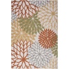 image:imageNourison Home Aloha Natural 3 x 5 Area Rug  Easy Clean Non Shedding Bed Room Living Room Dining Room Kitchen 3 x 5Ivory Multicolor