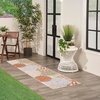 image:imageNourison Home Aloha Natural 3 x 5 Area Rug  Easy Clean Non Shedding Bed Room Living Room Dining Room Kitchen 3 x 5Ivory Multicolor