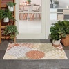image:imageNourison Home Aloha Natural 3 x 5 Area Rug  Easy Clean Non Shedding Bed Room Living Room Dining Room Kitchen 3 x 5Ivory Multicolor