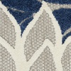 image:imageNourison Home Aloha Natural 3 x 5 Area Rug  Easy Clean Non Shedding Bed Room Living Room Dining Room Kitchen 3 x 5Ivory Navy
