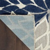 image:imageNourison Home Aloha Natural 3 x 5 Area Rug  Easy Clean Non Shedding Bed Room Living Room Dining Room Kitchen 3 x 5Ivory Navy