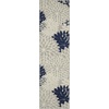 image:imageNourison Home Aloha Natural 3 x 5 Area Rug  Easy Clean Non Shedding Bed Room Living Room Dining Room Kitchen 3 x 5Ivory Navy