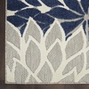 image:imageNourison Home Aloha Natural 3 x 5 Area Rug  Easy Clean Non Shedding Bed Room Living Room Dining Room Kitchen 3 x 5Ivory Navy
