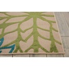image:imageNourison Home Aloha Natural 3 x 5 Area Rug  Easy Clean Non Shedding Bed Room Living Room Dining Room Kitchen 3 x 5Multi Color