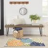 image:imageNourison Home Aloha Natural 3 x 5 Area Rug  Easy Clean Non Shedding Bed Room Living Room Dining Room Kitchen 3 x 5Multi Color