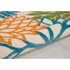 image:imageNourison Home Aloha Natural 3 x 5 Area Rug  Easy Clean Non Shedding Bed Room Living Room Dining Room Kitchen 3 x 5Multi Color