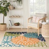 image:imageNourison Home Aloha Natural 3 x 5 Area Rug  Easy Clean Non Shedding Bed Room Living Room Dining Room Kitchen 3 x 5Multi Color