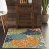 image:imageNourison Home Aloha Natural 3 x 5 Area Rug  Easy Clean Non Shedding Bed Room Living Room Dining Room Kitchen 3 x 5Multi Color