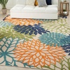 image:imageNourison Home Aloha Natural 3 x 5 Area Rug  Easy Clean Non Shedding Bed Room Living Room Dining Room Kitchen 3 x 5Multi Color