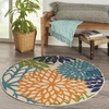image:imageNourison Home Aloha Natural 3 x 5 Area Rug  Easy Clean Non Shedding Bed Room Living Room Dining Room Kitchen 3 x 5Multi Color