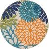 image:imageNourison Home Aloha Natural 3 x 5 Area Rug  Easy Clean Non Shedding Bed Room Living Room Dining Room Kitchen 3 x 5Multi Color
